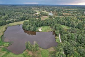 Les Bordes (Old) 8th Hole Aerial